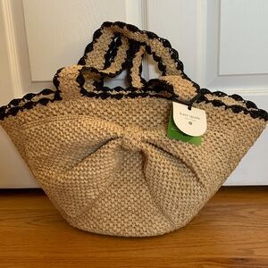 Kate Spade New York x Target Raffia Bow Tote Bag
